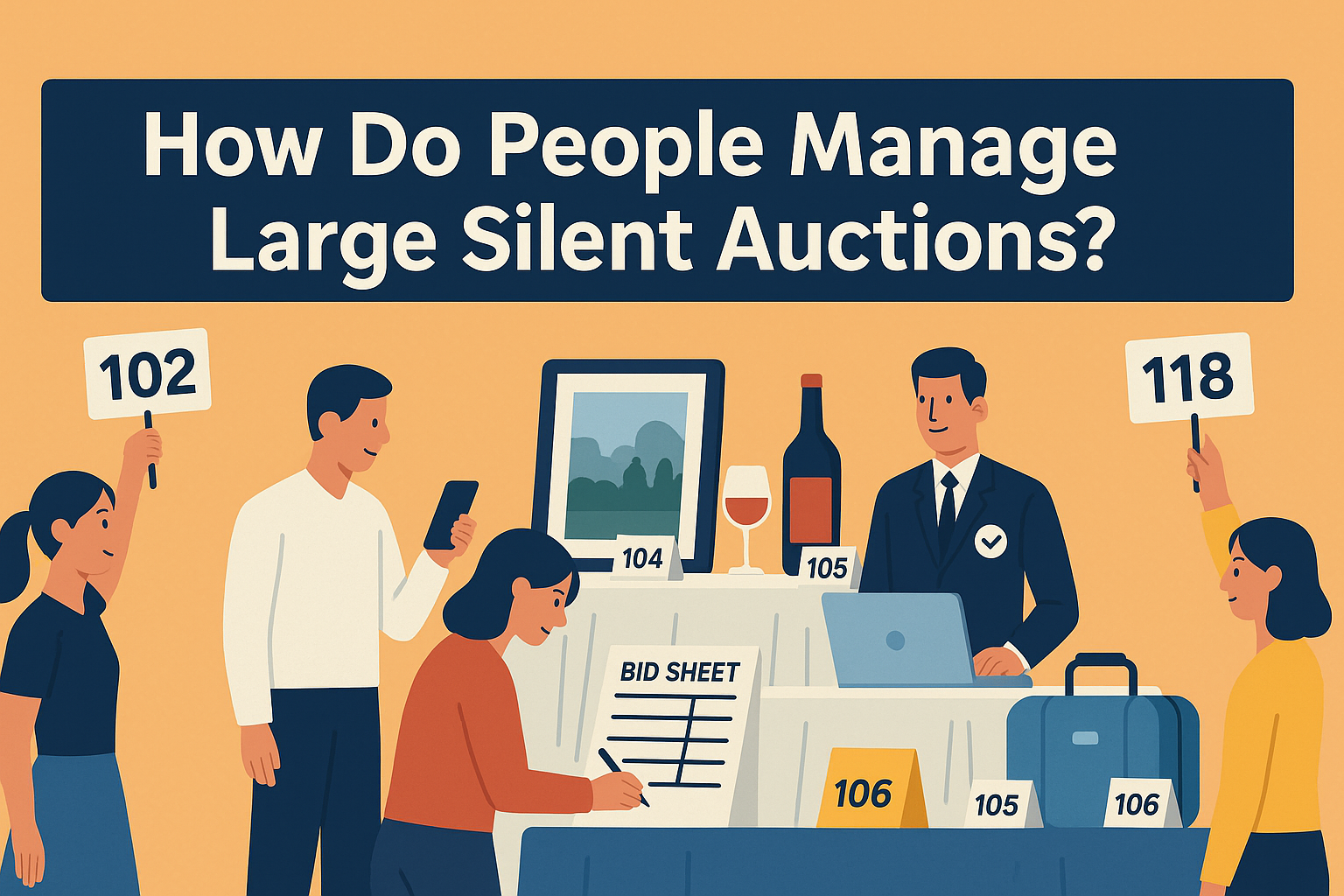 How Do People Manage Large Silent Auctions